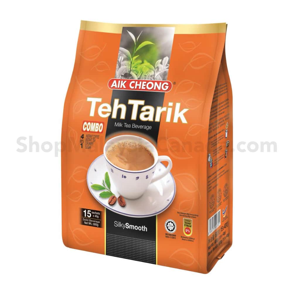Aik Cheong Combo Teh Tarik (Mixed Coffee and Tea) 4 in 1