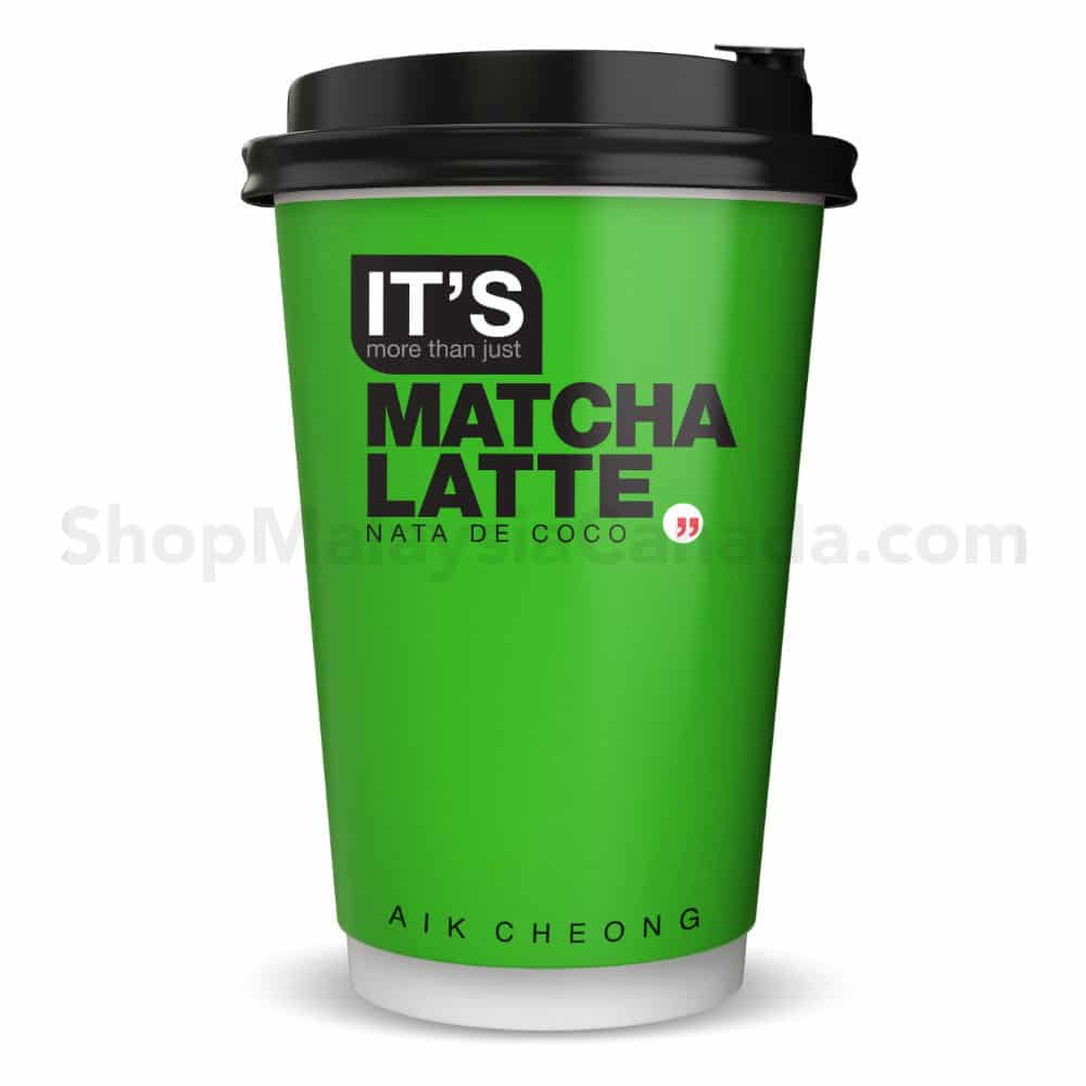 Aik Cheong IT’S Matcha Latte (with Nata De Coco) Cup
