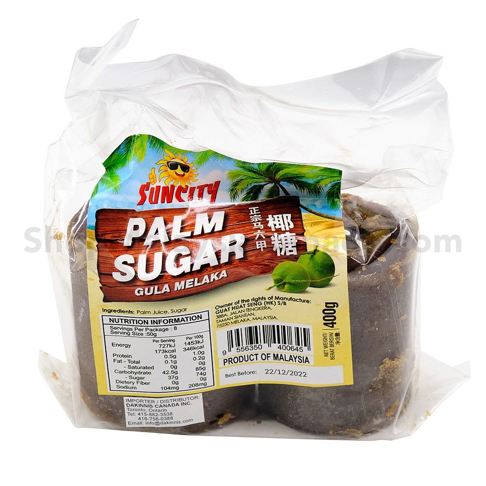 Palm sugar in malay