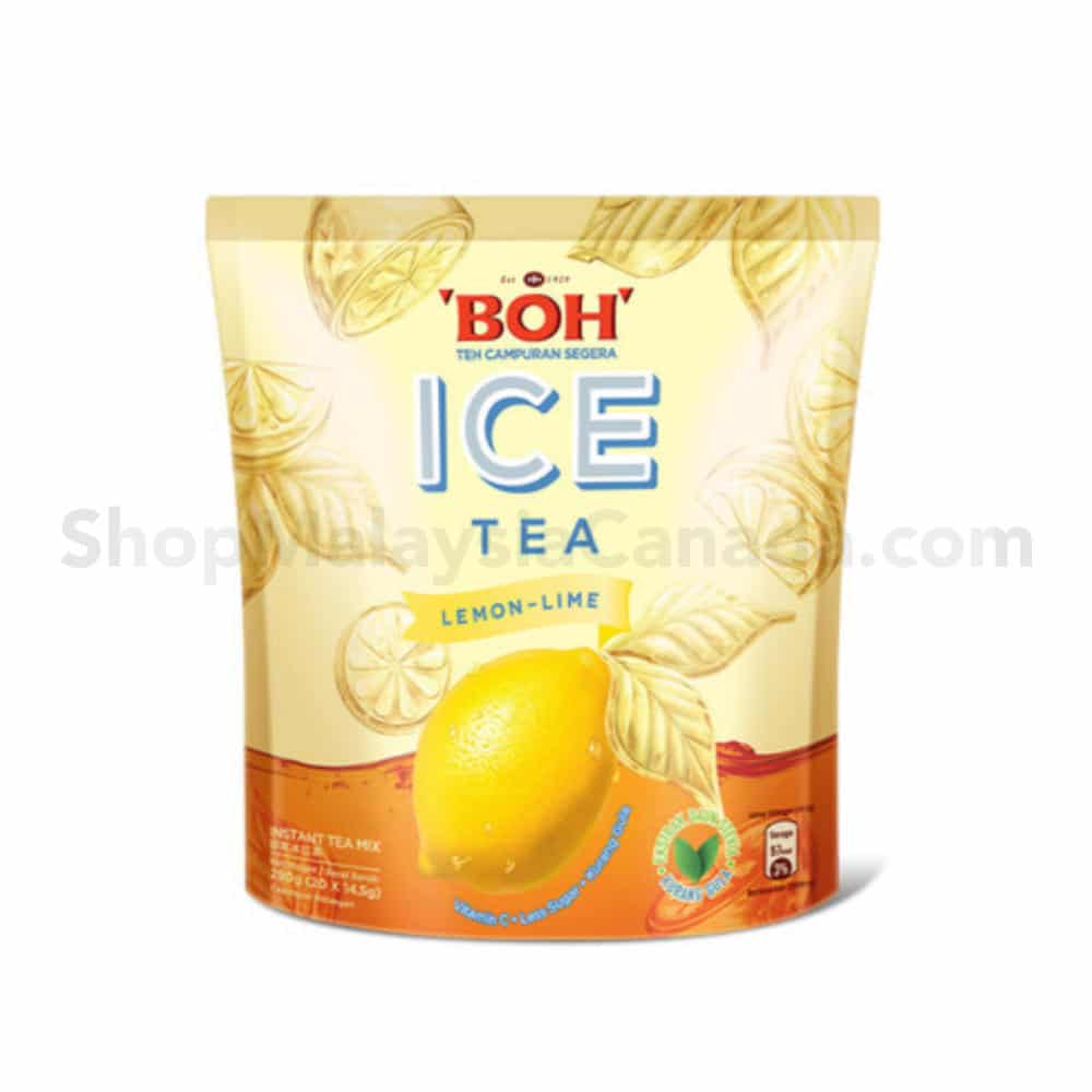 BOH Ice Tea Lemon Lime – 14.5g x 20 sachets