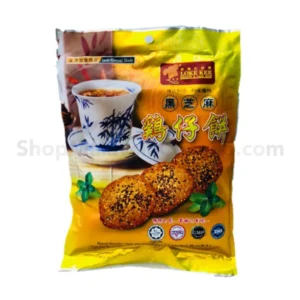 Loke Kee Black Sesame Crispy Thin Biscuit/Kai Chai Piah (BB: 05 Mar 2025)