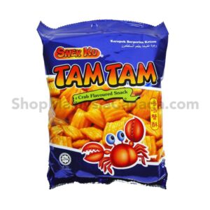 Snek Ku Tam-Tam (Crab Flavoured Snack) (BB: 01 Dec 2024)
