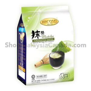 Hicomi Matcha Green Tea Latte 3in1