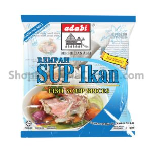 Adabi Fish Soup Spices/Rempah Sup Ikan (13g x 6packs)
