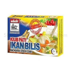 Adabi Anchovies Stock Cube/Kiub Pati Ikan Bilis
