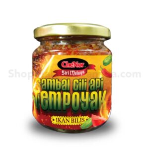 Che'Nor Spicy Tempoyak Anchovies/Siri Malaya Sambal Cili Api Tempoyak Ikan Bilis