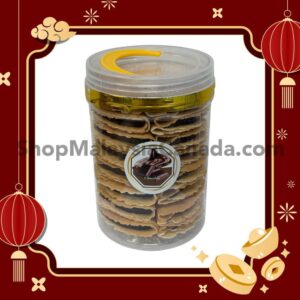 Traditional Love Letter Kuih Kapit Filling With Chocolate