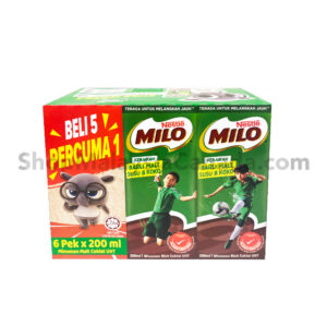 Milo Original RTD Box - 200ml x 6packs