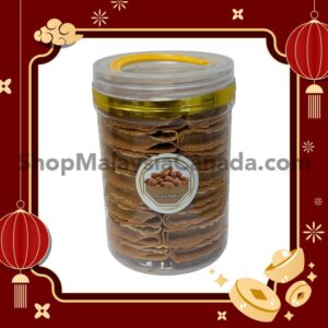 Traditional Love Letter Kuih Kapit Filling With Peanut Butter