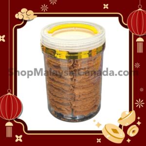 Traditional Love Letter Kuih Kapit Filling With Mixture of Chocolate & Peanut Butter